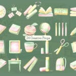 A whimsical fairy character sprinkling magical dust over a classroom setting adds a touch of fantasy to learning